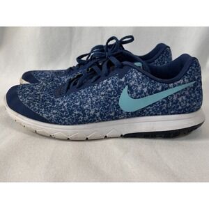 Nike Flex Experience RN 6 Running Shoes Women's Size 9.5 Blue